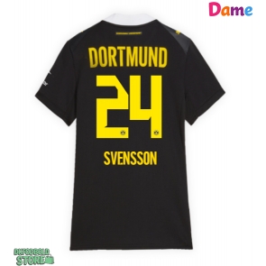 Borussia Dortmund Daniel Svensson #24 Replika Udebanetrøje Dame 2026-27 Kortærmet